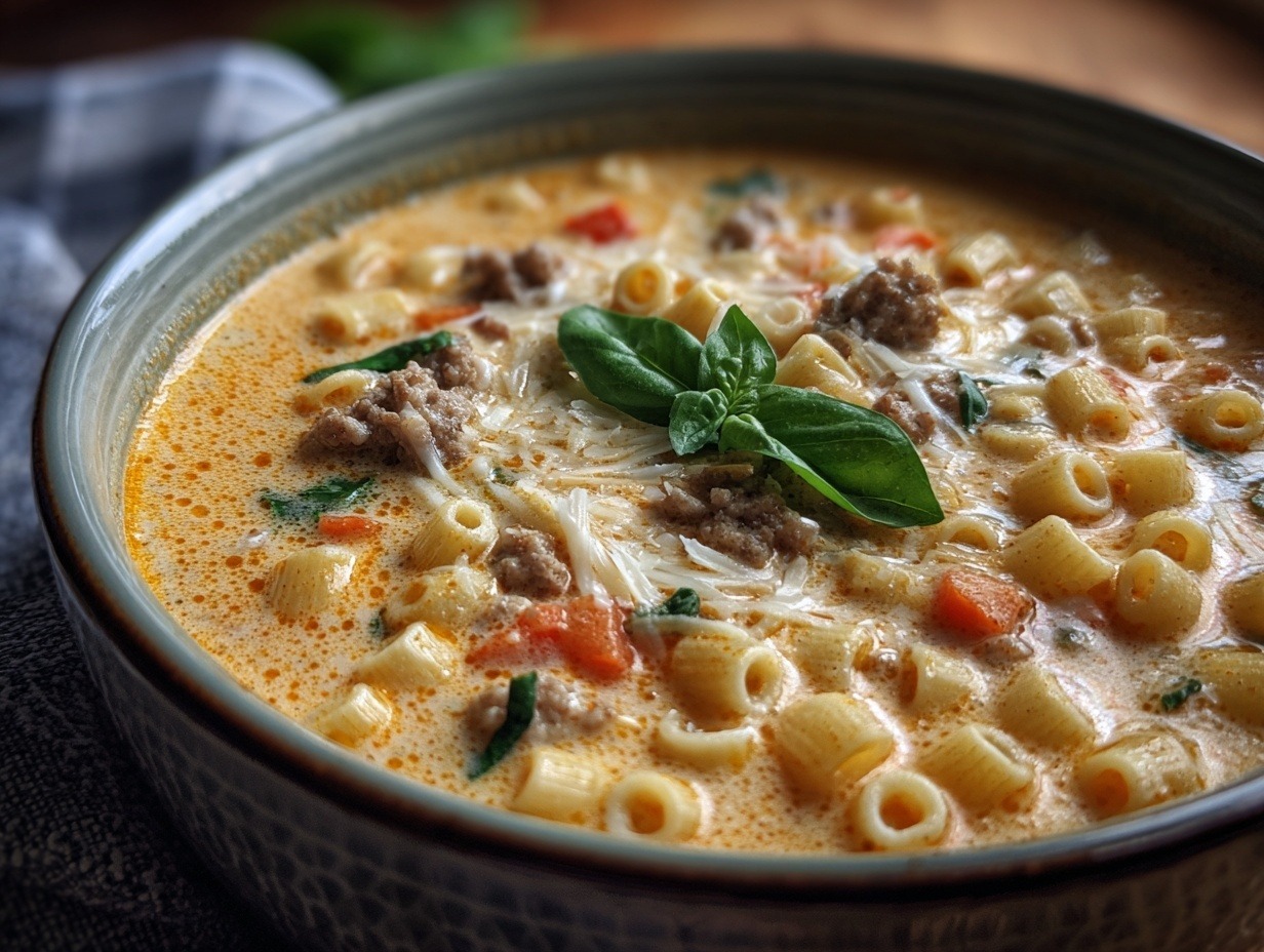 Creamy One-Pot Italian Sausage Soup: 35-Minute Weeknight Comfort